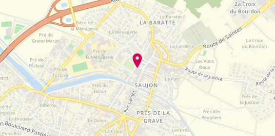 Plan de Pizz à Laure, 37 Rue Pierre de Campet, 17600 Saujon