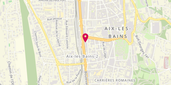 Plan de Le Borsalino, 453 Boulevard Wilson, 73100 Aix-les-Bains