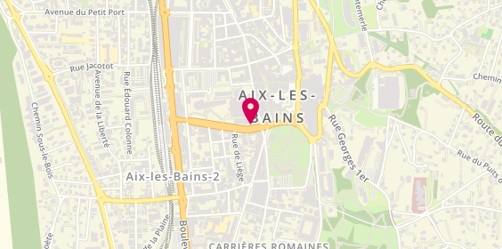 Plan de Les Voutes, 6 avenue Charles de Gaulle, 73100 Aix-les-Bains