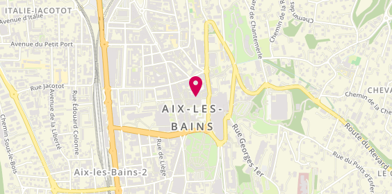 Plan de Pizza des Bains, 8 Rue des Bains, 73100 Aix-les-Bains