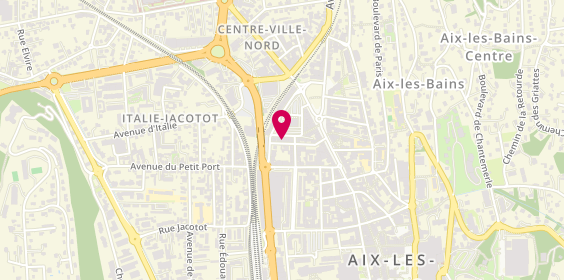 Plan de Le Neuf Pizza, 18 Place Georges Clemenceau, 73100 Aix-les-Bains
