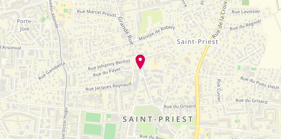 Plan de Pizzeria du Village, 21 Grande Rue, 69800 Saint-Priest