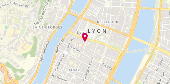 Plan de Le Cercle de l'Union, 27 place Bellecour, 69002 Lyon