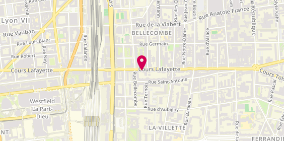 Plan de Chez Paolino, 250 Cr Lafayette, 69003 Lyon