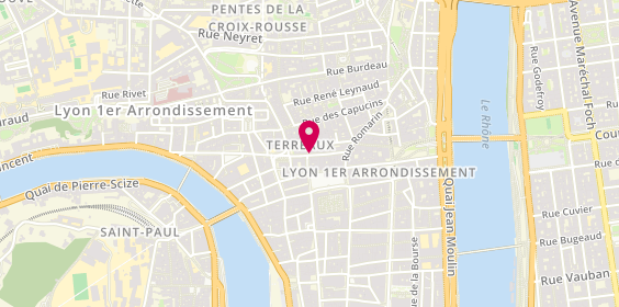Plan de ASL Snack, 7 Rue Sainte-Catherine, 69001 Lyon