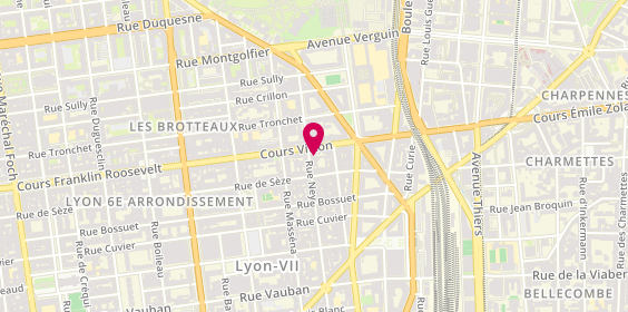 Plan de La Nonna Lyon, 29 Rue Ney, 69006 Lyon