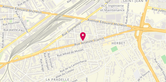 Plan de Basilic&Co, 67 Rue Anatole France, 63000 Clermont-Ferrand