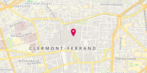 Plan de Bistro Vénitien, 26 Rue des Gras, 63000 Clermont-Ferrand