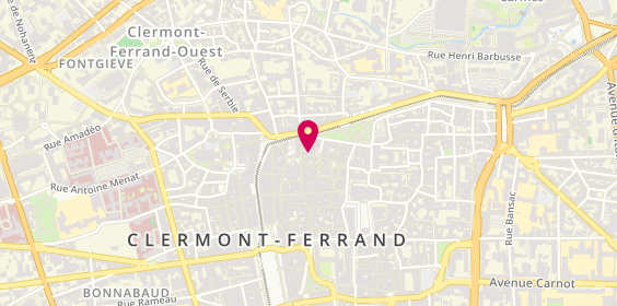 Plan de BEY Karim, 28 Rue des 2 Marchés, 63000 Clermont-Ferrand