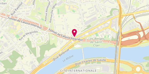 Plan de Restaurant Parmigianino, 75 Grande Rue de Saint Clair, 69300 Caluire-et-Cuire