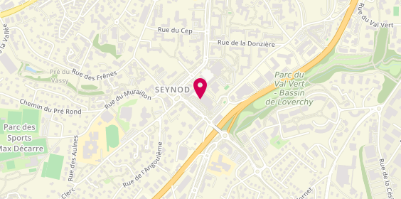 Plan de Pizza Pepone Seynod, Pl. Saint-Jean, 74600 Annecy
