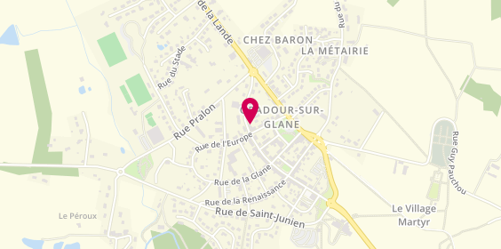 Plan de Chez Francis, 26 avenue du 10 Juin, 87520 Oradour-sur-Glane