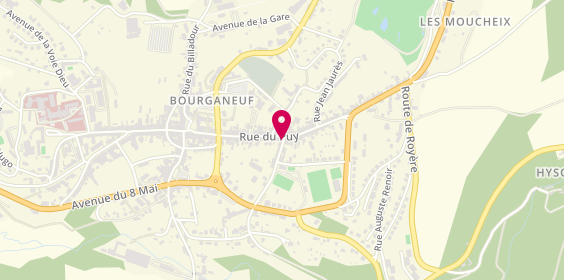 Plan de New Vet, 2 Rue du Champ de Mars, 23400 Bourganeuf