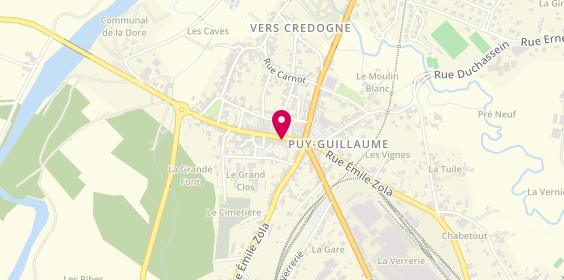 Plan de Les Ciotad'hein, 23 Rue Joseph Claussat, 63290 Puy-Guillaume