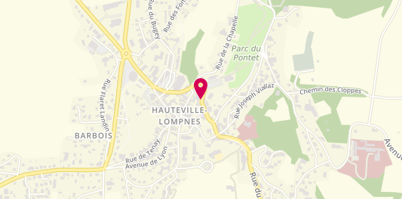 Plan de Plateau Pizz, 274 Rue République, 01110 Hauteville-Lompnès