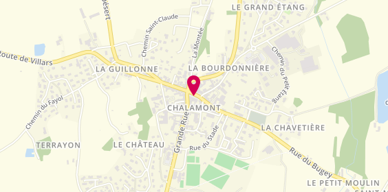 Plan de L'Estragon, Pl. Du Marché, 01320 Chalamont
