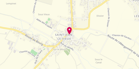 Plan de Au P'tit Saint Jean, 180 Grande Rue, 01640 Saint-Jean-le-Vieux