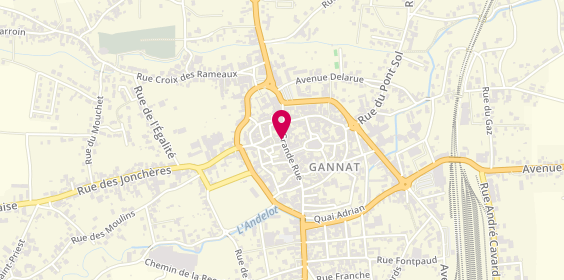 Plan de Kanki, 56 Grande Rue, 03800 Gannat