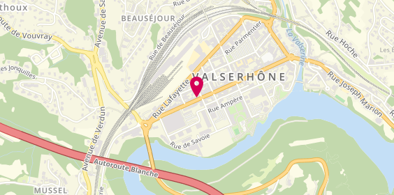 Plan de La Petite Adresse - Bistrot Dinatoire, 64 Rue de la République, 01200 Valserhône