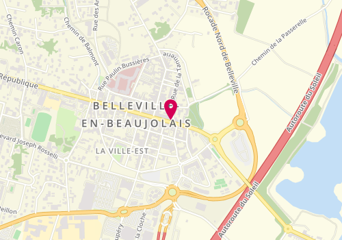 Plan de La Passion, 10 Rue de la République, 69220 Belleville-en-Beaujolais