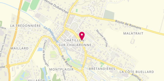 Plan de Instant Pizza, 131 avenue Clément Desormes, 01400 Châtillon-sur-Chalaronne