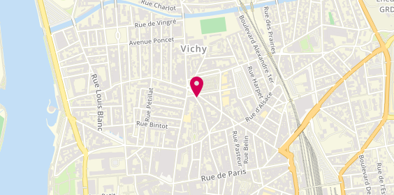 Plan de La Fabrique A Pizzas, 2 Boulevard Gambetta, 03200 Vichy