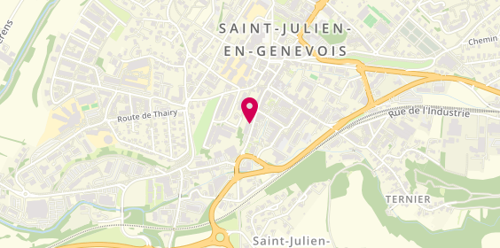 Plan de Pizza Bros, 20 Grand Rue, 74160 Saint-Julien-en-Genevois
