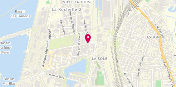 Plan de Del Arte, Quartier des Minimes
30 Rue de la Scierie, 17000 La Rochelle