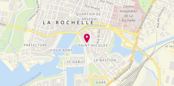 Plan de Ragazzi Da Peppone, 32 Rue Saint-Nicolas, 17000 La Rochelle