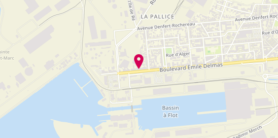 Plan de La Mer à Boire, 152 Boulevard Emile Delmas, 17000 La Rochelle