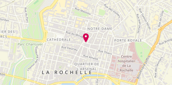 Plan de Adam's Pizzeria, 9 Rue Gambetta, 17000 La Rochelle