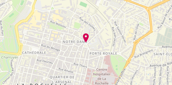 Plan de Domino's Pizza, 69 Rue Alcide d'Orbigny, 17000 La Rochelle