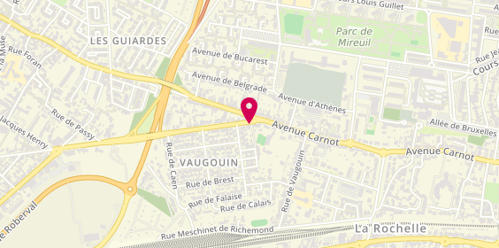 Plan de Loussa Pizza, 11 avenue Denfert-Rochereau, 17000 La Rochelle