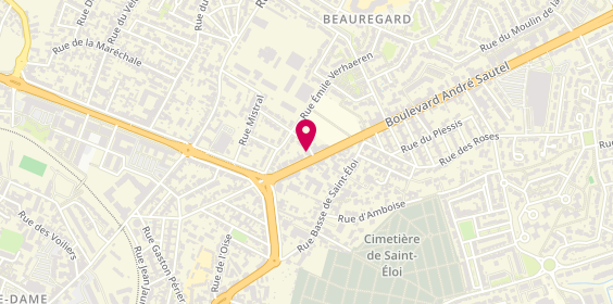Plan de La boîte à Pizza, 21 Boulevard André Sautel, 17000 La Rochelle
