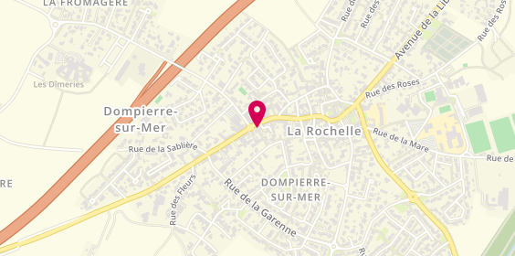 Plan de Dompierre Pizzas, 51 Rue du Général de Gaulle, 17139 Dompierre-sur-Mer
