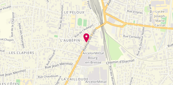 Plan de Pizzeria Bella, 32 Avenue de Lyon, 01000 Bourg-en-Bresse