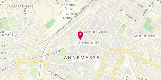 Plan de NONNA - Ristorante & Pizzeria Napolitaine, 17 avenue de la Gare, 74100 Annemasse