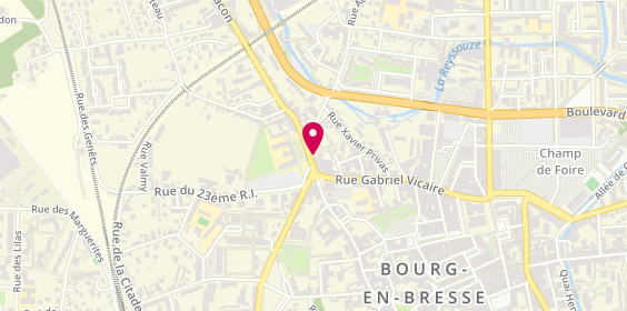 Plan de T Pizza, 22 avenue de Mâcon, 01000 Bourg-en-Bresse