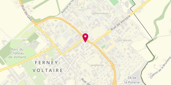Plan de L'Escale, 27 avenue du Jura, 01210 Ferney-Voltaire
