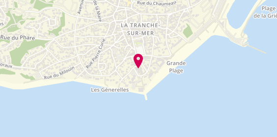 Plan de La Sierra Torride, 46 avenue de la Plage, 85360 La Tranche-sur-Mer
