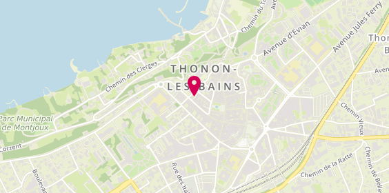 Plan de Try Again, 1 Bis Place Henry Bordeaux, 74200 Thonon-les-Bains