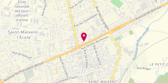 Plan de Le Nagdalena, 48 avenue Gambetta, 79400 Saint-Maixent-l'École