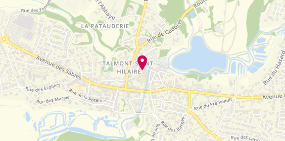 Plan de L'Anticà, 9 Rue du Centre, 85440 Talmont-Saint-Hilaire