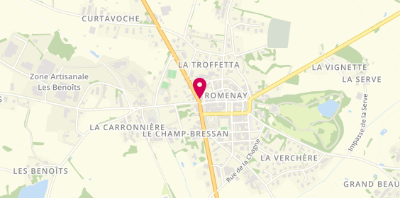 Plan de La Rimini, 1 place Occidentale, 71470 Romenay