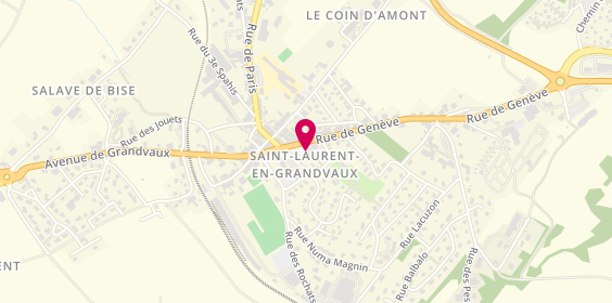 Plan de L'Ex-Aequo, 3 place Simone Veil, 39150 Saint-Laurent-en-Grandvaux