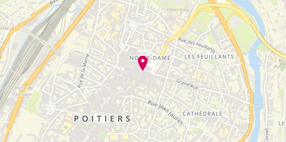 Plan de La Petite Roquette, 21 place Charles de Gaulle, 86000 Poitiers