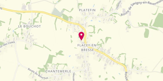 Plan de La Lanzeria, 5 Route de Louhans, 71580 Flacey-en-Bresse