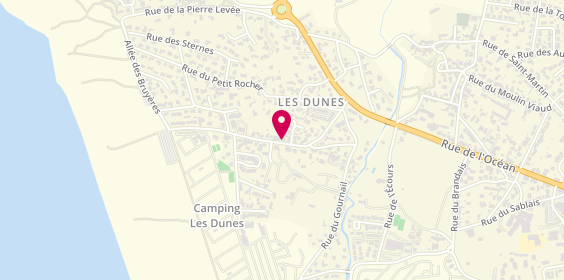 Plan de Les Oyats, 27 avenue Des Dunes, 85470 Bretignolles-sur-Mer