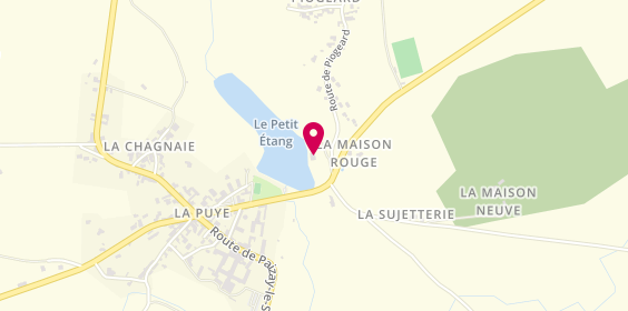 Plan de Restaurant Le Chalet à Famé, le Petit Étang
1 Route de Piogeard, 86260 La Puye