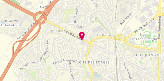 Plan de A Casetta, 15 Rue d'Aizenay, 85000 La Roche-sur-Yon
